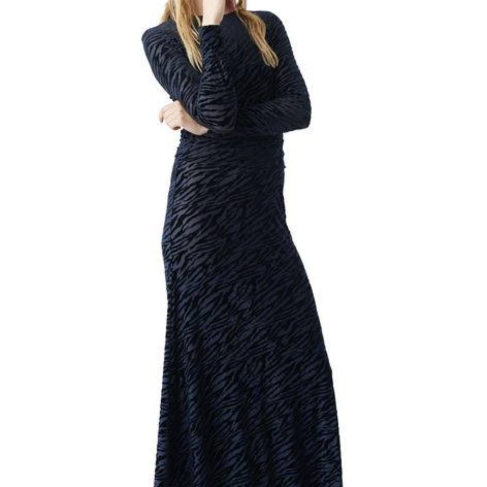 Ganni Velvet Maxi Dress - NWT, Size 10